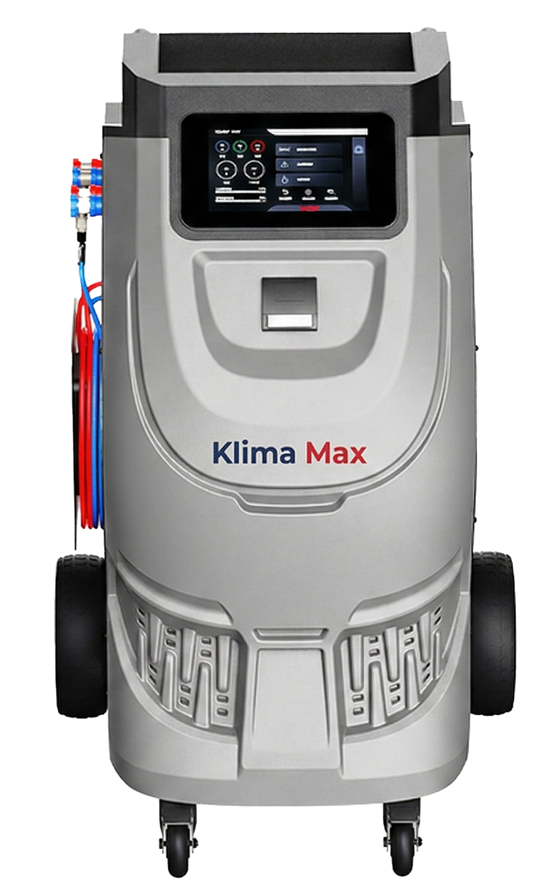 Klima Max Dual – Frontansicht des Klimaservicegeräts